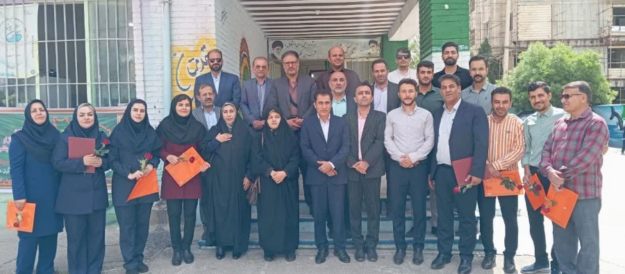 تقدیر از مدیران و معلمان راهنمای مدارس مجری کارورزی  14