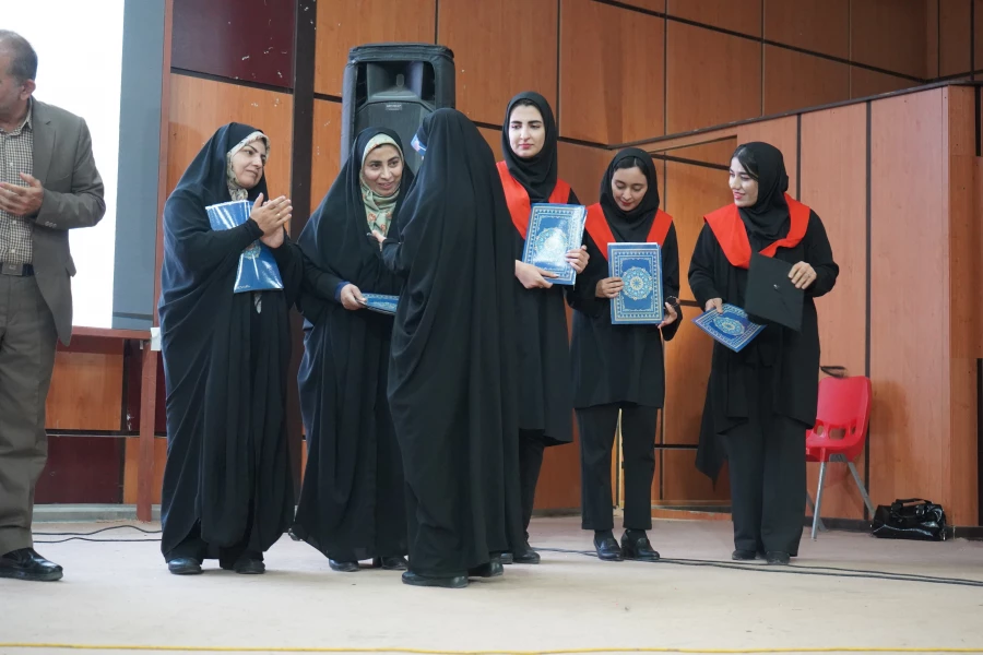 آیین دانش آموختگی دانشجویان پردیس کوثر یاسوج 5