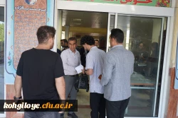 بازدید مدیریت دانشگاه فرهنگیان در اولین روز برگزاری امتحانات 3