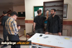 بازدید مدیریت دانشگاه فرهنگیان در اولین روز برگزاری امتحانات 4