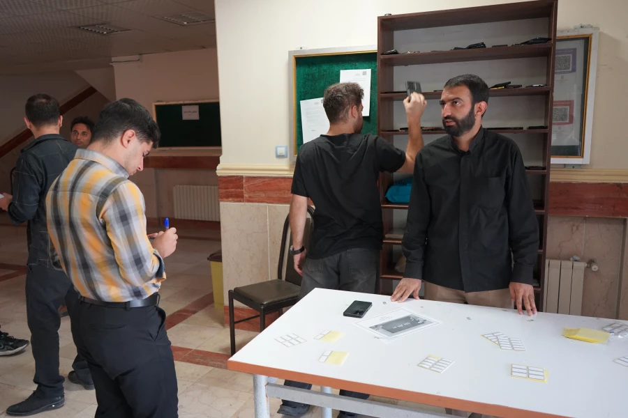 بازدید مدیریت دانشگاه فرهنگیان در اولین روز برگزاری امتحانات 4