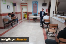بازدید مدیریت دانشگاه فرهنگیان در اولین روز برگزاری امتحانات 6