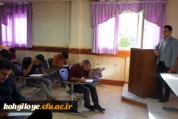 بازدید مدیریت دانشگاه فرهنگیان در اولین روز برگزاری امتحانات 8