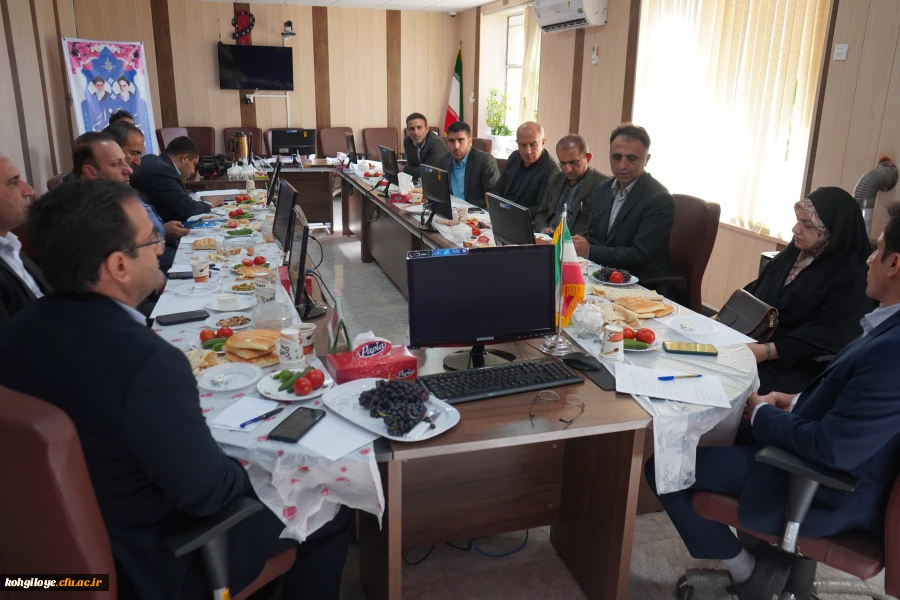 جلسه کارگروه تحول در دانشگاه فرهنگیان استان کهگیلویه و بویراحمد 4