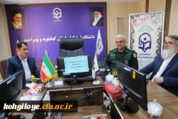 آئین کلنگ زنی ساخت یادمان شهید عزیز گمنام (خوشنام) در دانشگاه فرهنگیان استان کهگیلویه و بویراحمد 2