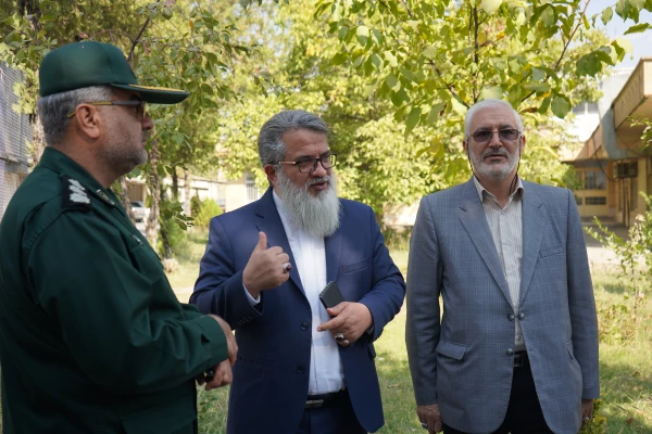 آئین کلنگ زنی ساخت یادمان شهید عزیز گمنام (خوشنام) در دانشگاه فرهنگیان استان کهگیلویه و بویراحمد 3