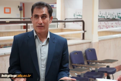 پیام تبریک دکتر حسینی نیک سرپرست دانشگاه فرهنگیان کهگیلویه و بویراحمد به مناسبت روز دانشجو