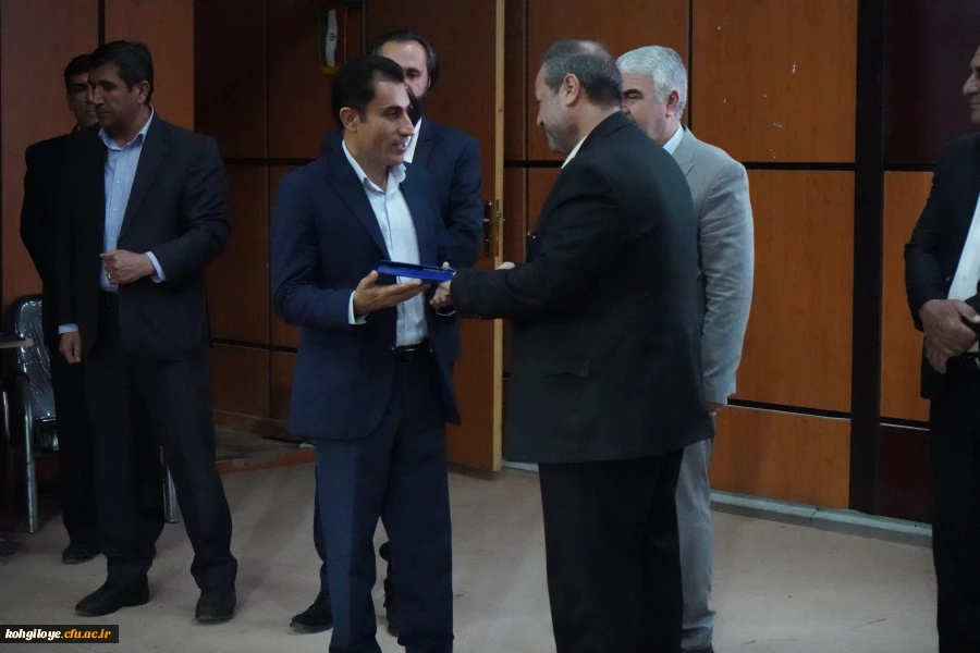 تکریم و معارفه سرپرست دانشگاه فرهنگیان کهگیلویه و بویراحمد 15