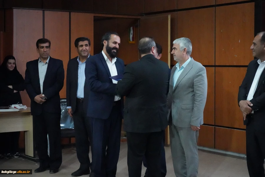 تکریم و معارفه سرپرست دانشگاه فرهنگیان کهگیلویه و بویراحمد 16