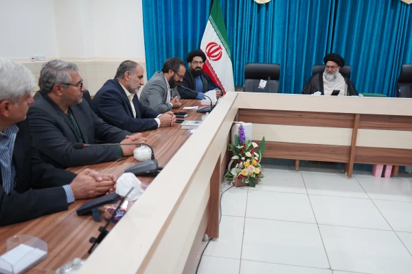 دیدار سرپرست دانشگاه فرهنگیان استان با آیت ا... سید نصیر حسینی نماینده ولی فقیه در استان کهگیلویه و بویراحمد 3