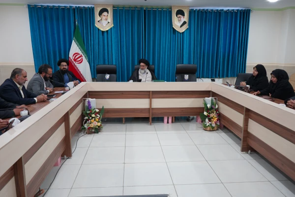 دیدار سرپرست دانشگاه فرهنگیان استان با آیت ا... سید نصیر حسینی نماینده ولی فقیه در استان کهگیلویه و بویراحمد 4