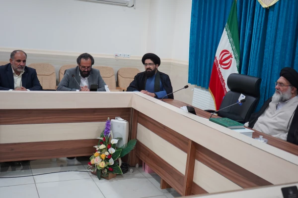 دیدار سرپرست دانشگاه فرهنگیان استان با آیت ا... سید نصیر حسینی نماینده ولی فقیه در استان کهگیلویه و بویراحمد 6