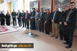 تجدید میثاق دانشگاه فرهنگیان استان کهگیلویه و بویراحمد با شهدا  3