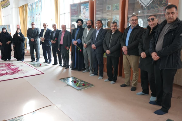 تجدید میثاق دانشگاه فرهنگیان استان کهگیلویه و بویراحمد با شهدا  3