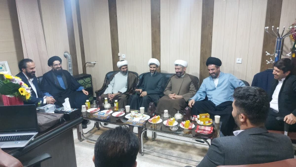 دیدار مسئول دفتر نهاد نمایندگی مقام معظم رهبری در دانشگاه های استان با سرپرست دانشگاه فرهنگیان استان کهگیلویه و بویراحمد  2