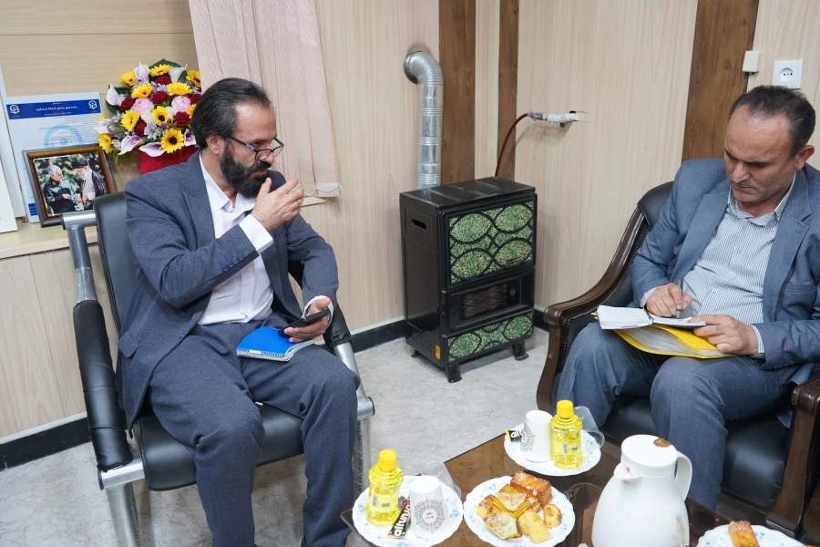 نشست مشترک سرپرست دانشگاه فرهنگیان کهگیلویه و بویراحمد و رئیس اداره منطقه دو کمیته امداد امام خمینی (ره ) 3