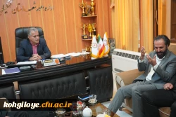برگزاری نشست مشترک مدیر شعب بانک ملی استان کهگیلویه و بویراحمد با سرپرست دانشگاه فرهنگیان 4