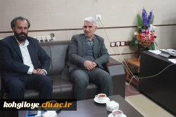 نشست مشترک سرپرست دانشگاه فرهنگیان استان کهگیلویه و بویراحمد با مدیرکل توسعه، تجهیز و نوسازی مدارس استان 2