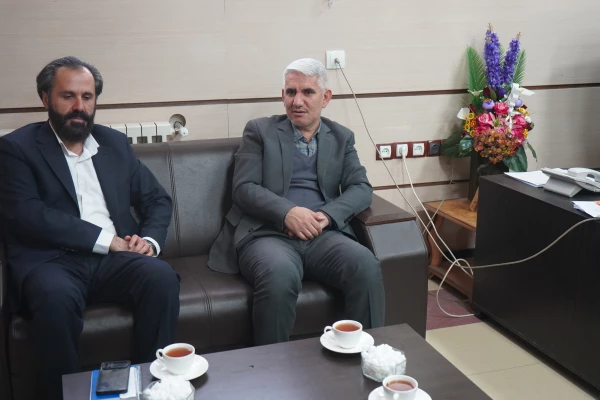 نشست مشترک سرپرست دانشگاه فرهنگیان استان کهگیلویه و بویراحمد با مدیرکل توسعه، تجهیز و نوسازی مدارس استان 2