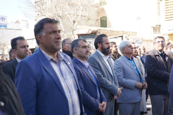 شرکت مدیریت، اساتیدو کارکنان دانشگاه فرهنگیان استان کهگیلویه و بویراحمد در راهپیمایی 22 دی ماه 1404 علیه اغتشاش گران 5