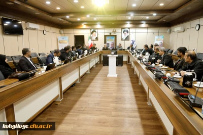 امضای تفاهم نامه همکاری بین دانشگاه فرهنگیان کهگیلویه و بویراحمد و دانشگاه یاسوج 