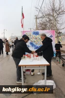 برپایی موکب مهدوی تجلی عشق به حضرت ولیعصر (عج) در دانشگاه فرهنگیان کهگیلویه و بویراحمد 7