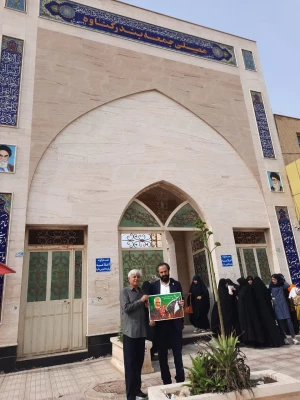 حضور گسترده جمعی از مدیران، اساتید و کارکنان دانشگاه فرهنگیان کهگیلویه و بویراحمد در راهپیمایی ۲۲ بهمن  3