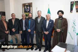 دیدار سرپرست دانشگاه فرهنگیان کهگیلویه و بویراحمد با مدیرکل ستاد اجرایی فرمان امام (ره) و بنیاد برکت استان 2