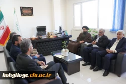 دیدار سرپرست دانشگاه فرهنگیان کهگیلویه و بویراحمد با مدیرکل ستاد اجرایی فرمان امام (ره) و بنیاد برکت استان 4