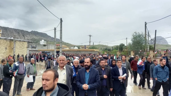 حضور پر شور خانواده دانشگاه فرهنگیان کهگیلویه و بویراحمد در راهپیمایی روز قدس
 2