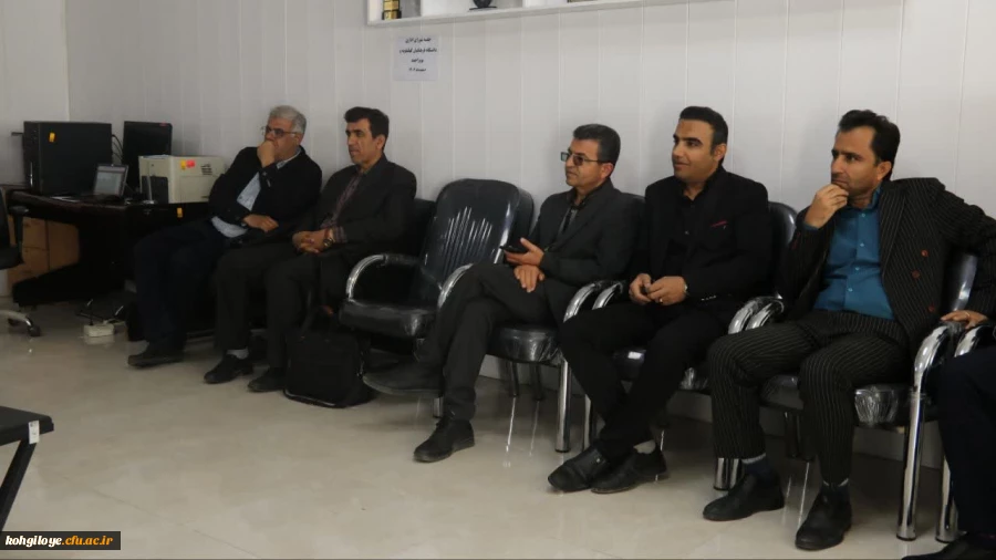 دیدار اعضای هیئت علمی، اساتید و کارکنان دانشگاه فرهنگیان کهگیلویه و بویراحمد با فرهاد علی پور 3