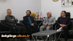 دیدار اعضای هیئت علمی، اساتید و کارکنان دانشگاه فرهنگیان کهگیلویه و بویراحمد با فرهاد علی پور 5