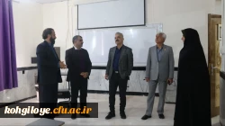 دیدار اعضای هیئت علمی، اساتید و کارکنان دانشگاه فرهنگیان کهگیلویه و بویراحمد با فرهاد علی پور 6