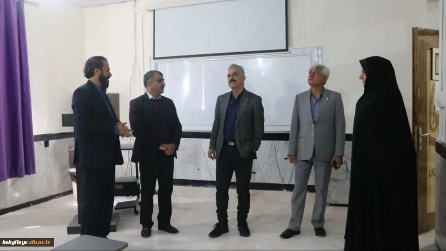 دیدار اعضای هیئت علمی، اساتید و کارکنان دانشگاه فرهنگیان کهگیلویه و بویراحمد با فرهاد علی پور 6