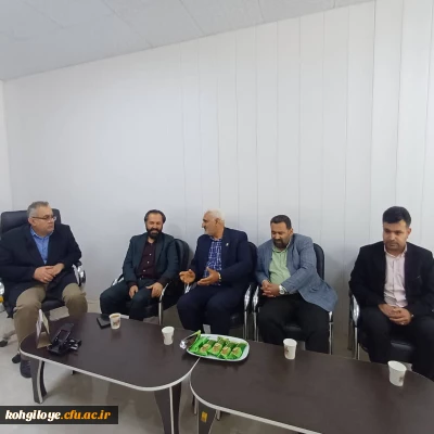 دیدار سرپرست دانشگاه فرهنگیان کهگیلویه و بویراحمد با مدیر کل دیوان محاسبات استان
