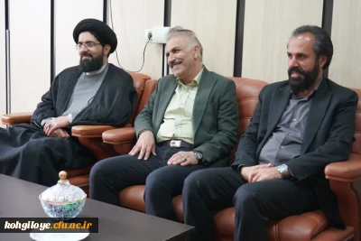 دیدار معاون آموزشی و تحصیلات تکمیلی دانشگاه فرهنگیان کشور با مدیرکل آموزش و پرورش استان کهگیلویه و بویراحمد
