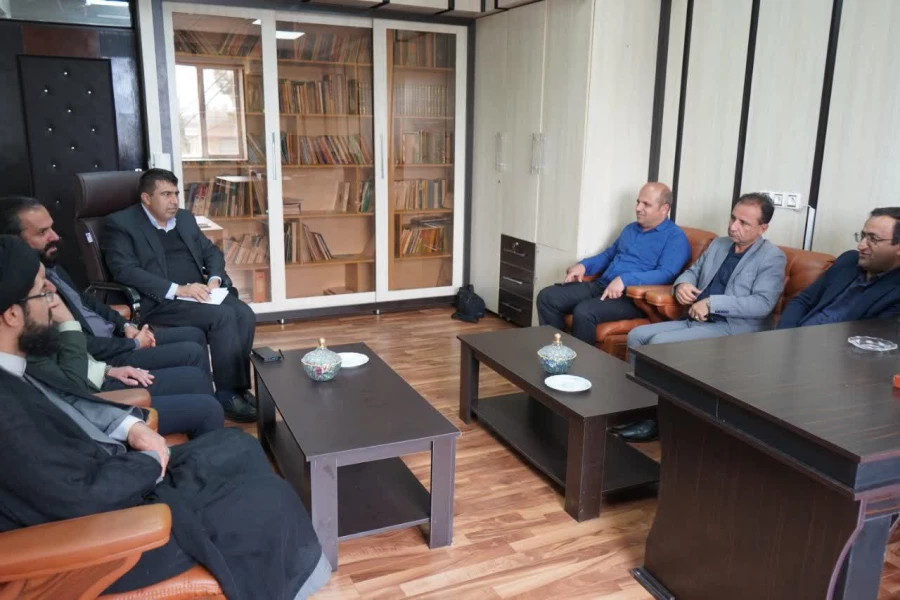 دیدار سرپرست دانشگاه فرهنگیان کهگیلویه و بویراحمد با مدیرکل آموزش و پرورش استان 5