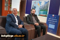 دیدار خانواده دانشگاه فرهنگیان با مدیر کل نوسازی، توسعه و تجهیز مدارس استان کهگیلویه و بویراحمد 4