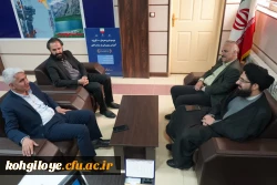 دیدار خانواده دانشگاه فرهنگیان با مدیر کل نوسازی، توسعه و تجهیز مدارس استان کهگیلویه و بویراحمد 5