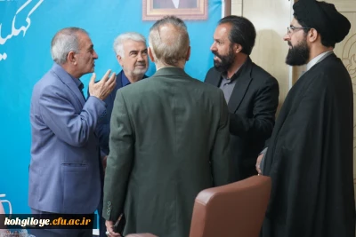 دیدار معاون آموزشی و تحصیلات تکمیلی  دانشگاه فرهنگیان کشور با استاندار کهگیلویه و بویراحمد