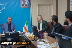 دیدار سرپرست دانشگاه فرهنگیان کهگیلویه و بویراحمد با استاندار 4