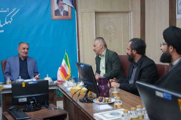 دیدار سرپرست دانشگاه فرهنگیان کهگیلویه و بویراحمد با استاندار 4
