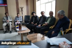 دیدار خانواده دانشگاه فرهنگیان کهگیلویه و بویراحمد با معاون سیاسی امنیتی استاندار 2