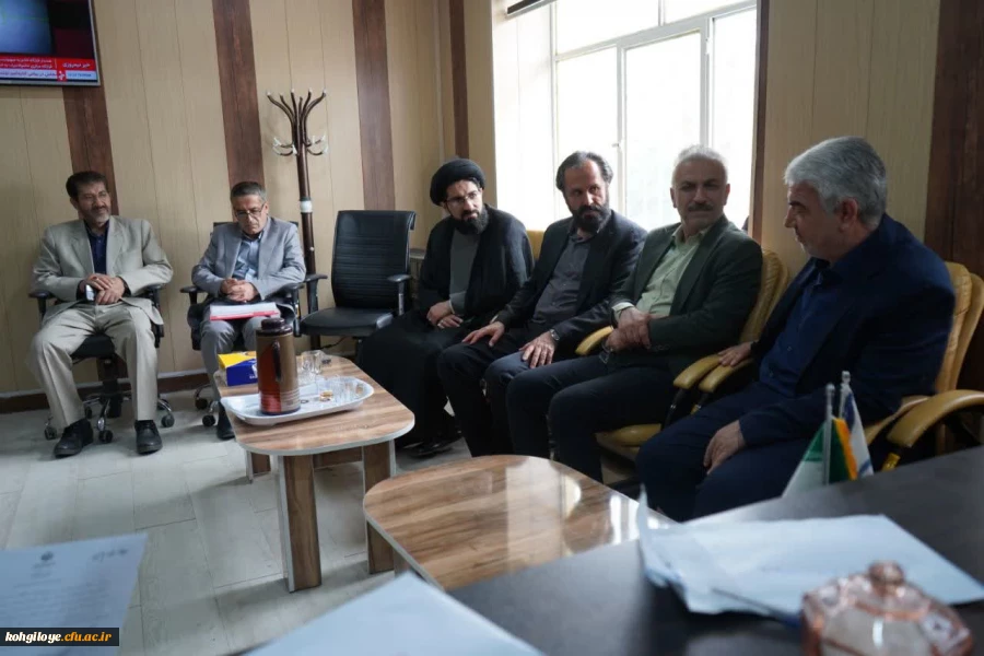 دیدار خانواده دانشگاه فرهنگیان کهگیلویه و بویراحمد با معاون سیاسی امنیتی استاندار 2