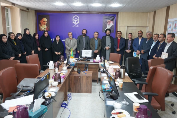 برگزاری جلسه تفکیک مدیران گروه های آموزشی دانشگاه 2