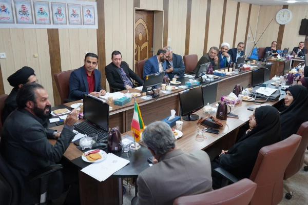 برگزاری جلسه تفکیک مدیران گروه های آموزشی دانشگاه 5