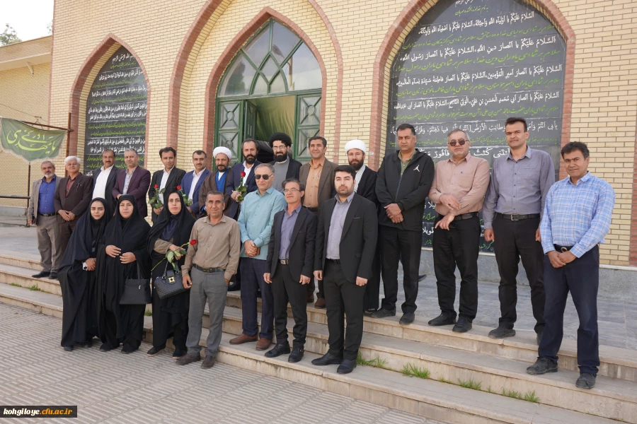 مراسم تجلیل از فعالان و خادمان اقامه نماز دانشگاه فرهنگیان کهگیلویه و بویراحمد 2