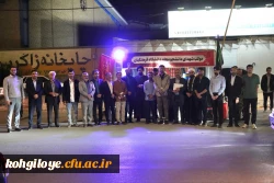 حضور دکتر ابراهیمی در تجمعات مردمی شهر یاسوج و بازدید از موکب های دانشگاه فرهنگیان کهگیلویه و بویراحمد 10