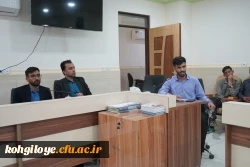 دیدار دکتر ابراهیمی و مسئولین دانشگاه فرهنگیان کهگیلویه و بویراحمد با حضرت آیت الله حسینی 5